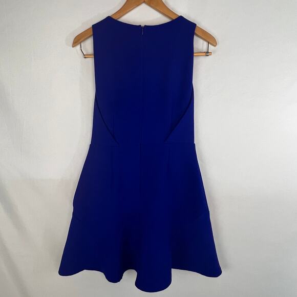 SUGAR LIPS Women's Mini Dress Size Medium Sleeveless Knee Length in Royal Blue - Picture 2 of 9